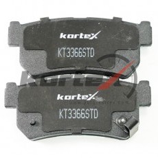 Колодки тормозные задние Actyon/Kyron/Rexton/Musso/Korando 98-/Tager/RoadPartner (KORTEX)-KT3366STD