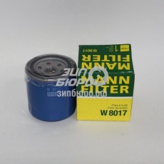 Фильтр масляный Ceed II 12-/Rio III 11-/Sorento II 12-/Sportage SL 10- (бензин) (MANN)-W8017